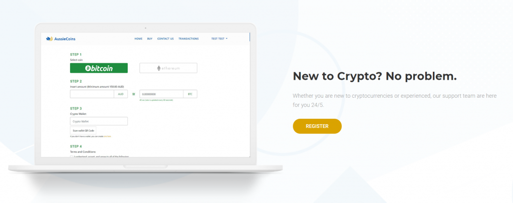 AussieCoins platform