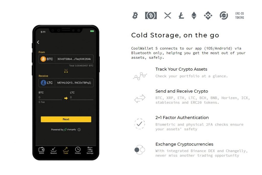 Coolwallet features