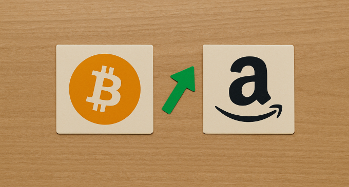 Bitcoin Surpasses Amazon: A Historic Leap Into The Trillion-Dollar Club
