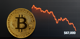 Bitcoin Price Slides Below $67k Amid Market Volatility