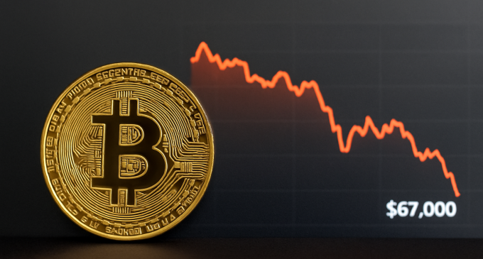 Bitcoin Price Slides Below $67k Amid Market Volatility