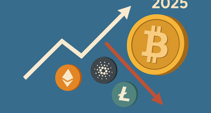 Bitcoin Leads Crypto In 2025 As Altcoins Lose Momentum
