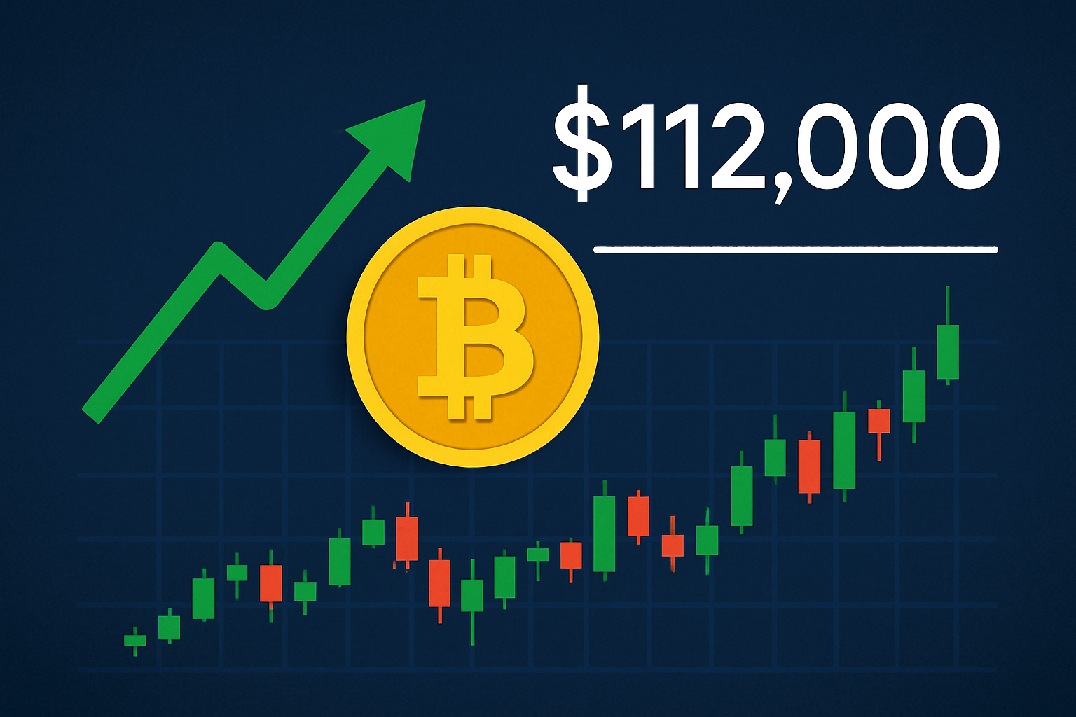 Bitcoin Hits Record High Near $112,000 As Market Momentum Surges