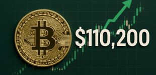 Bitcoin Surges To 110,200 Dollars Amid Renewed Market Momentum