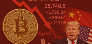 Bitcoin Extends Decline To 104,782 As Trump Escalates US-China Trade War