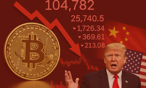 Bitcoin Extends Decline To 104,782 As Trump Escalates US-China Trade War