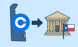 Coinbase Shifts Legal Home To Texas Breaking Free From Delaware As Crypto Hub Evolves