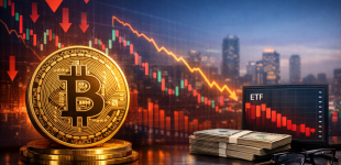 Bitcoin Holds Near 87000 Despite ETF Outflows Signalling Investor Caution