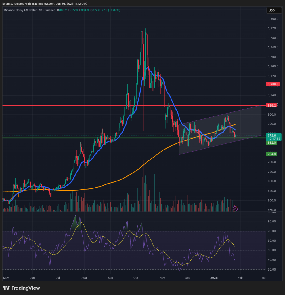 BNBUSD technical analysis