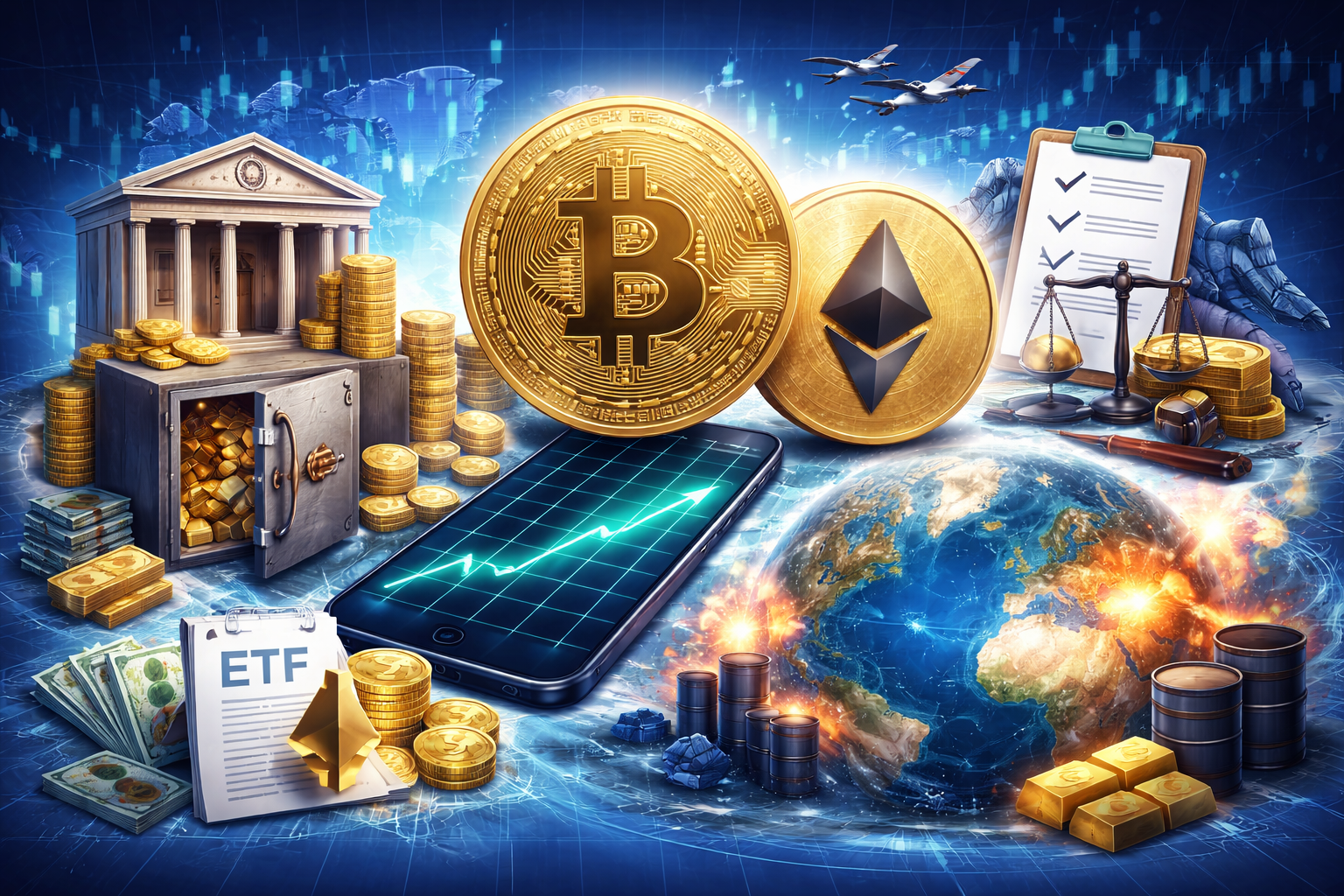 crypto and the market