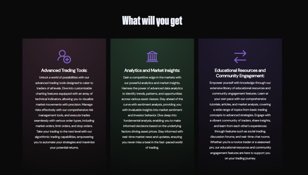 WealthW-Group trading platform interface with live charts